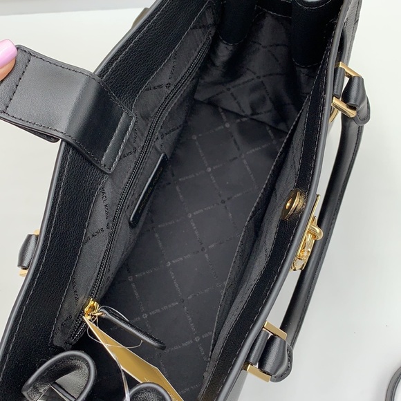 Michael Kors Hamilton Meidum Satchel Shoulder Crossbody - Picture 9 of 16